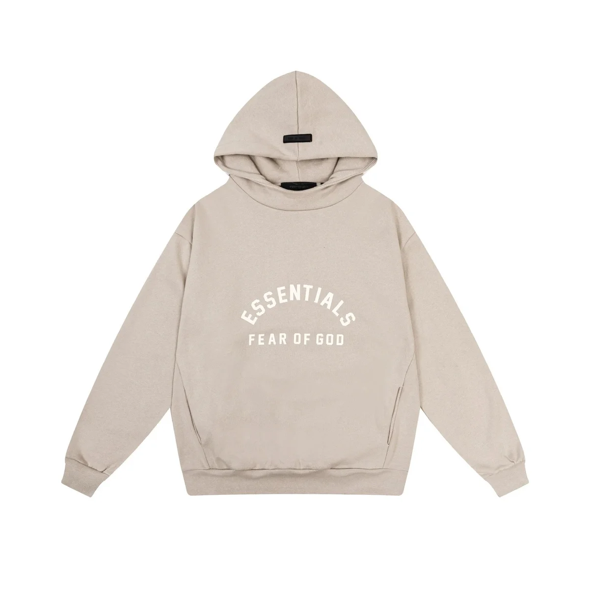 Fear of God Fear of God Essentials Sand Beige Hoodie Beige - 1