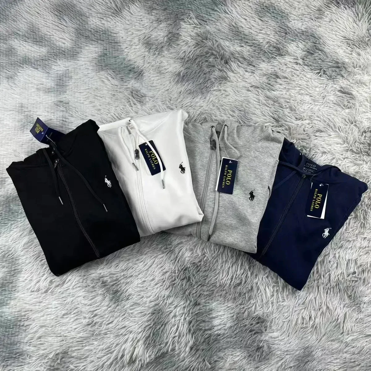 Polo Ralph Lauren Polo Ralph Lauren Classic Logo POLO hoodie Blind box Black - 1