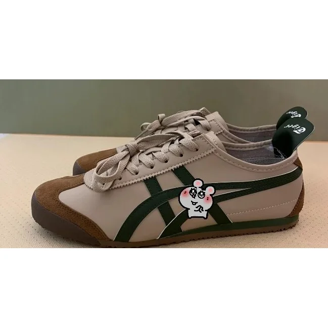 Onitsuka Tiger Onitsuka Tiger Mexico 66 Beige/Dark Green Sneakers Beige - 1
