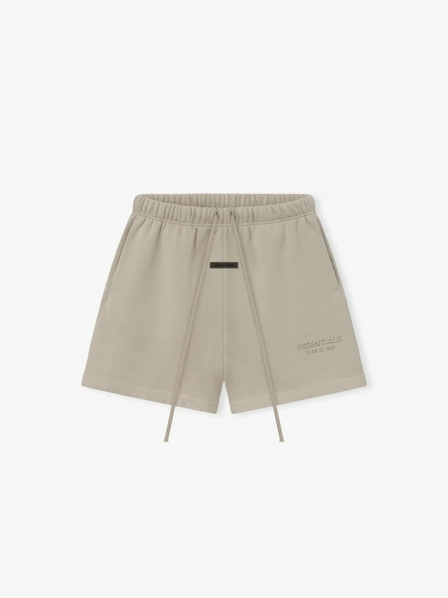 Fear of God Fear of God Essentials 6298 Wood Grey Shorts Grey - 1