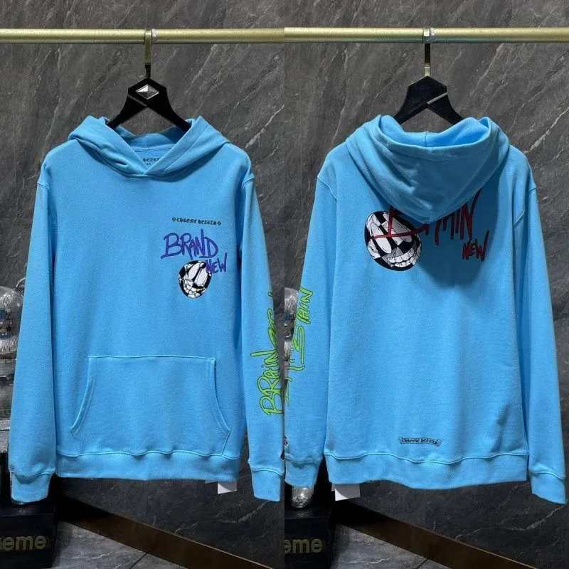 Chrome Hearts Chrome Hearts Blue Brand New Hoodie Blue - 1