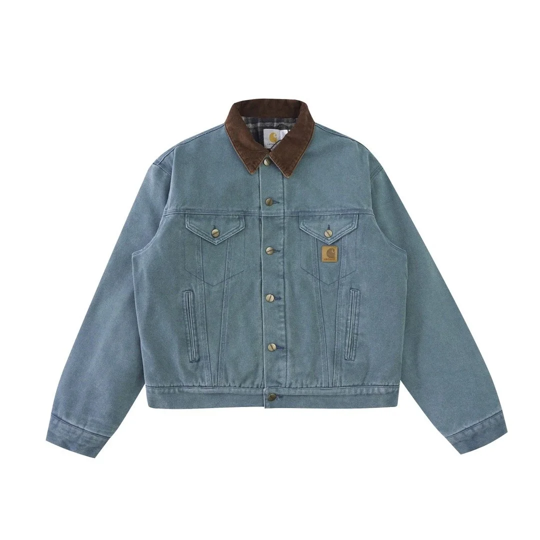 Carhartt Carhartt Detroit Denim Jacket J10 Green Green