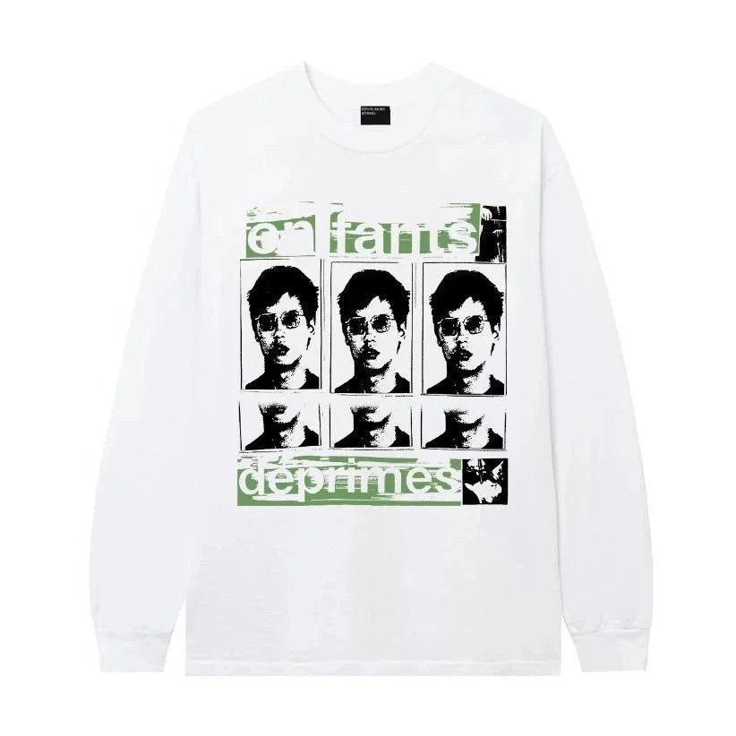 Other White Enfants Deprimes Long Sleeve T-Shirt White - 1