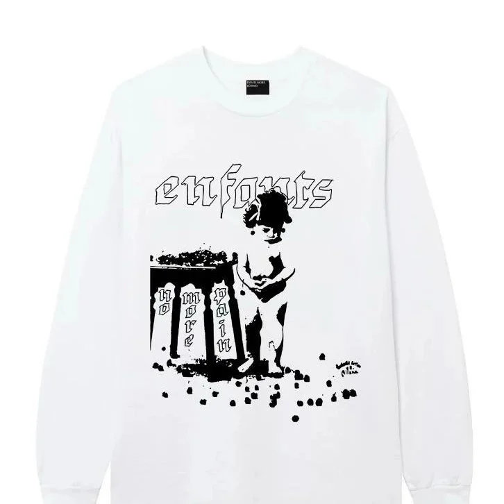 Other Enfants White Long Sleeve T-Shirt White - 1