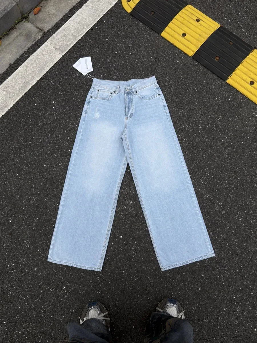 Other Light Blue Wide Leg Jeans AC300—25SS 1981M Blue - 1