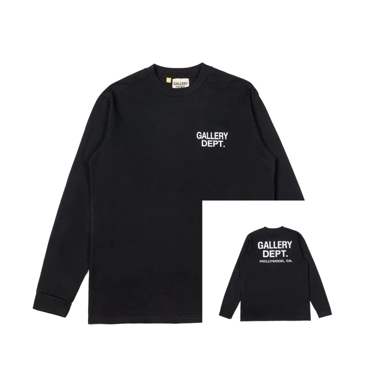 Gallery Dept. Gallery Dept. Art That Kills Black Long Sleeve T-Shirt Black - 1