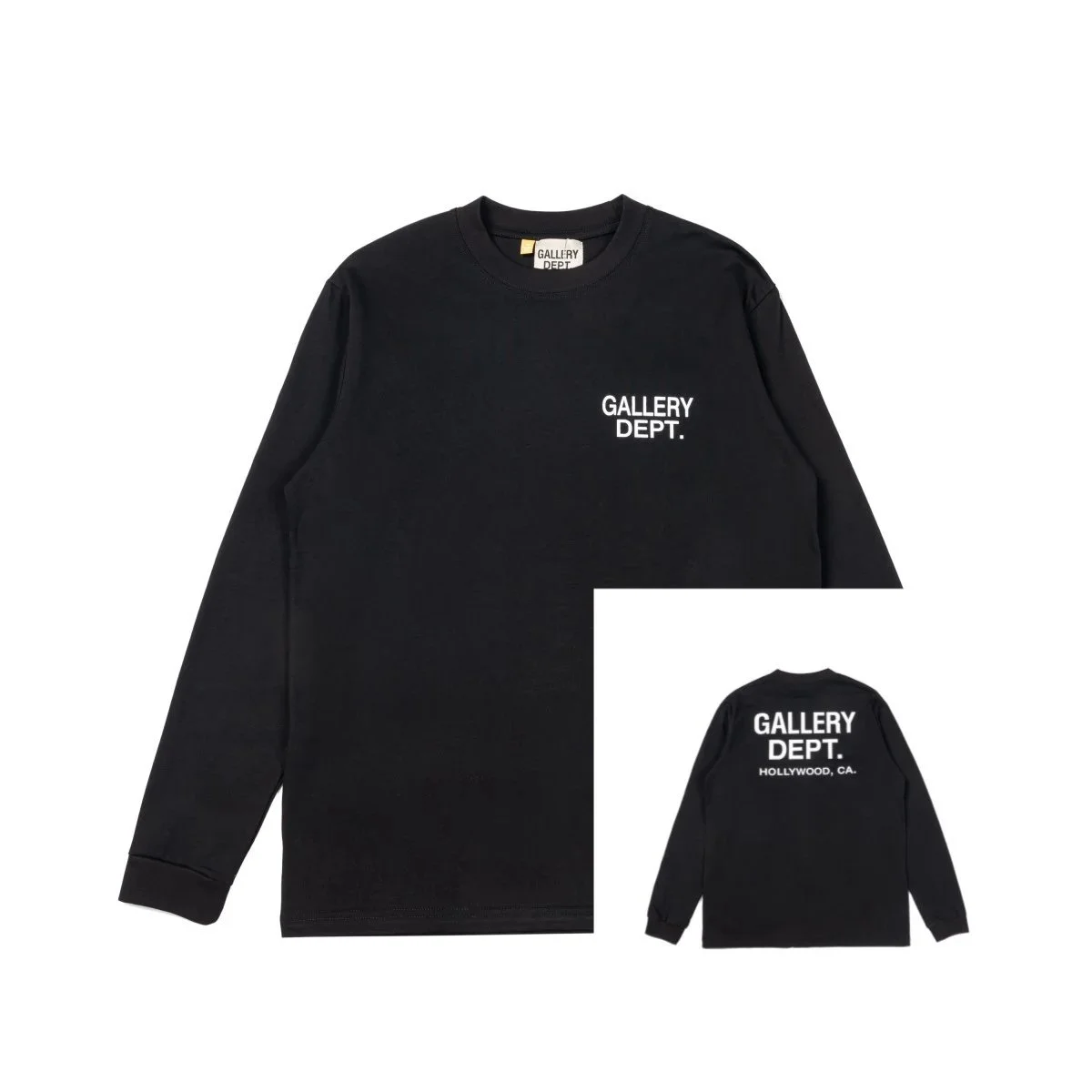 Gallery Dept. Gallery Dept. Long Sleeve Tee Black T-Shirts Black - 1