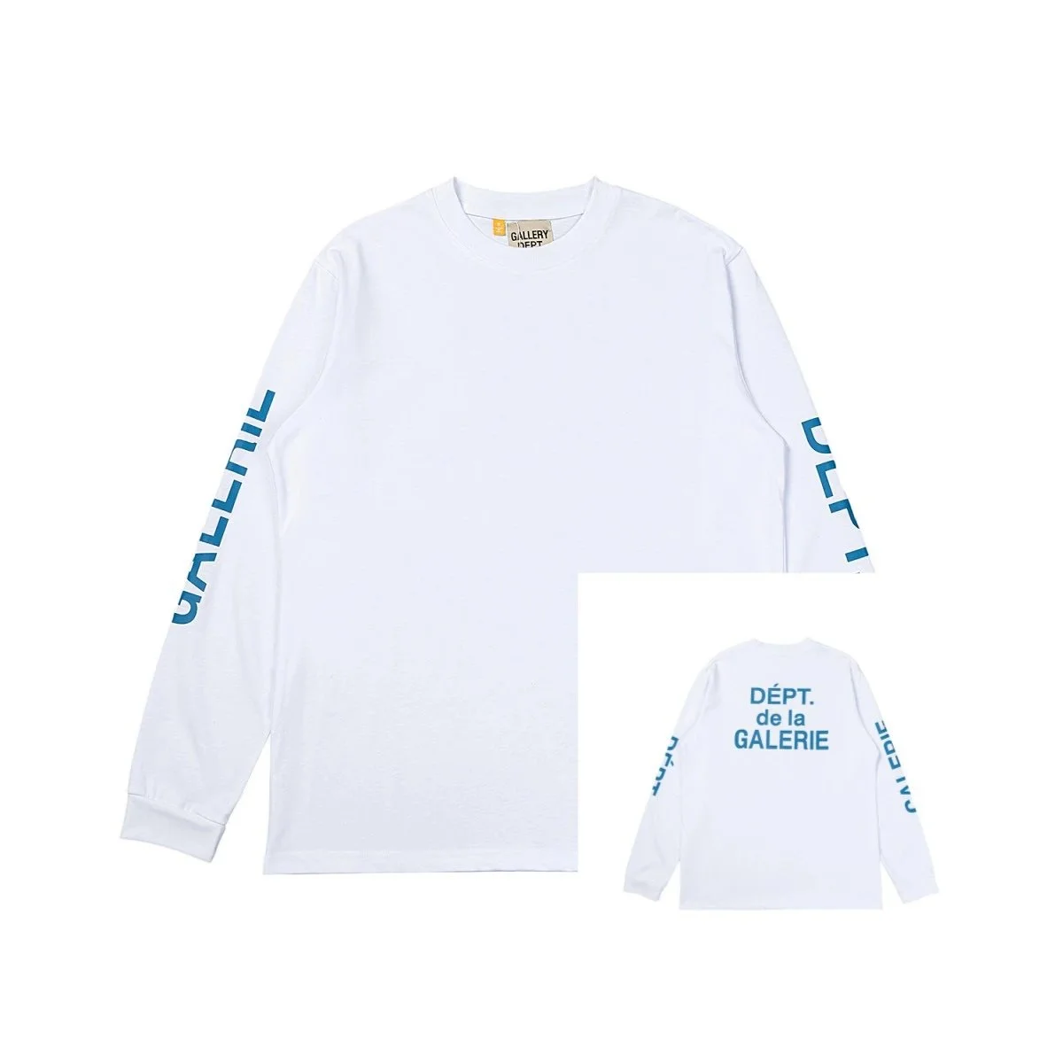 Gallery Dept. Gallery Dept. Dept De La Galerie White Long Sleeve T-Shirt White - 1