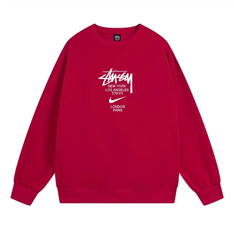 Stussy Stussy Nike Red Crewneck Sweatshirt Red - 1