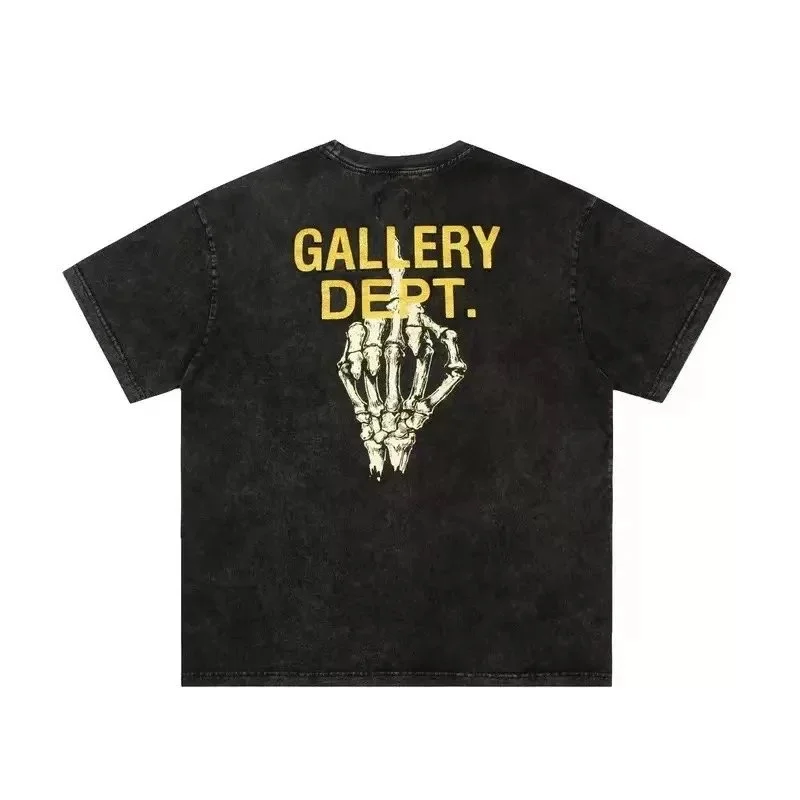 Gallery Dept. Gallery Dept. Art That Kills Water Washed Black T-Shirt Black - 1