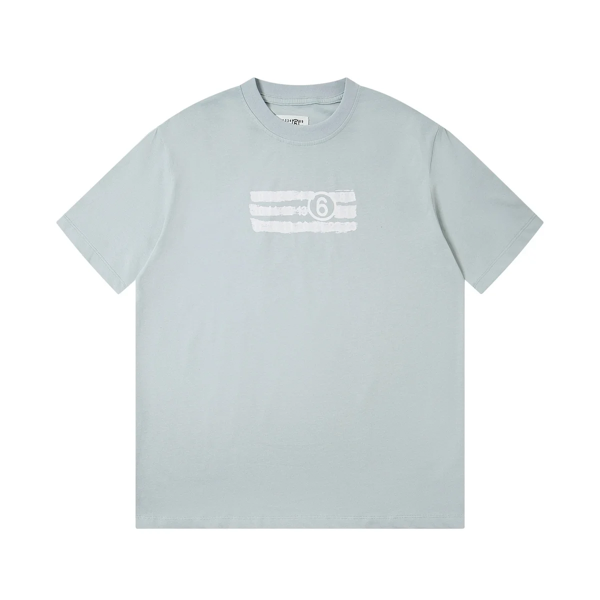 Maison Margiela Maison Margiela Tabi T-Shirt 851 Blue Top Blue - 1