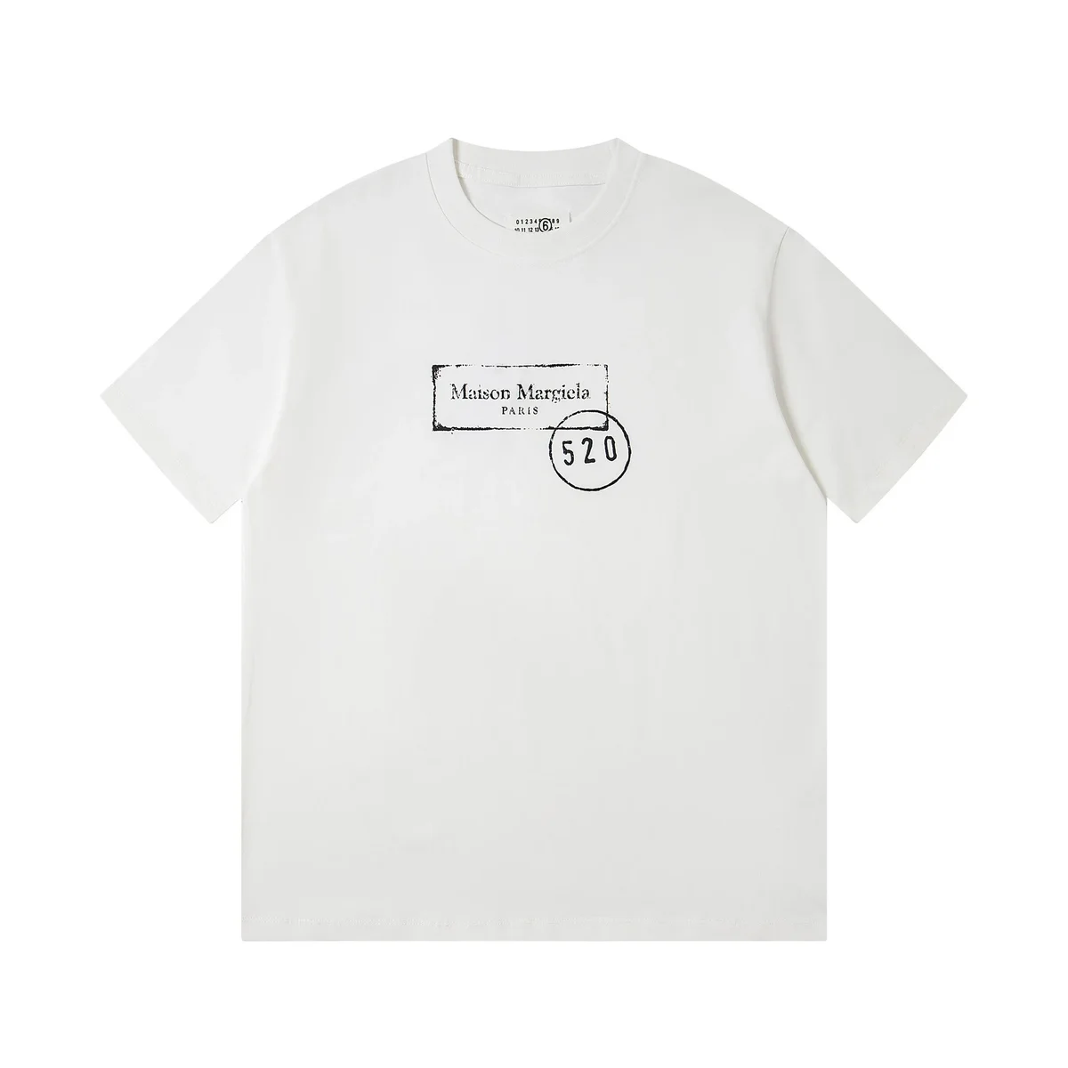 Maison Margiela Maison Margiela White '520' T-Shirt White - 1