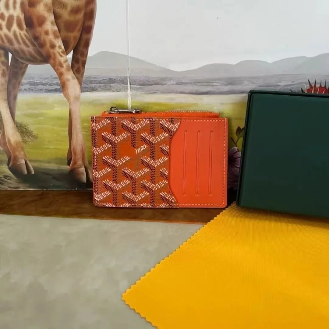 Goyard Goyard Saint Louis Orange Card Holder Orange - 1