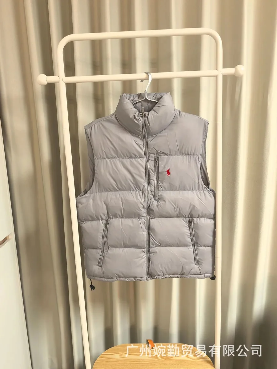 Polo Ralph Lauren Polo Ralph Lauren Classic Logo Grey Puffer Vest Grey - 1
