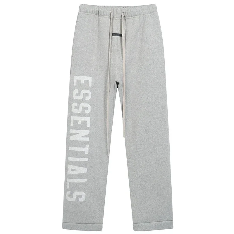 Fear of God Fear of God Essentials Deep Heather Grey Sweatpants Grey - 1