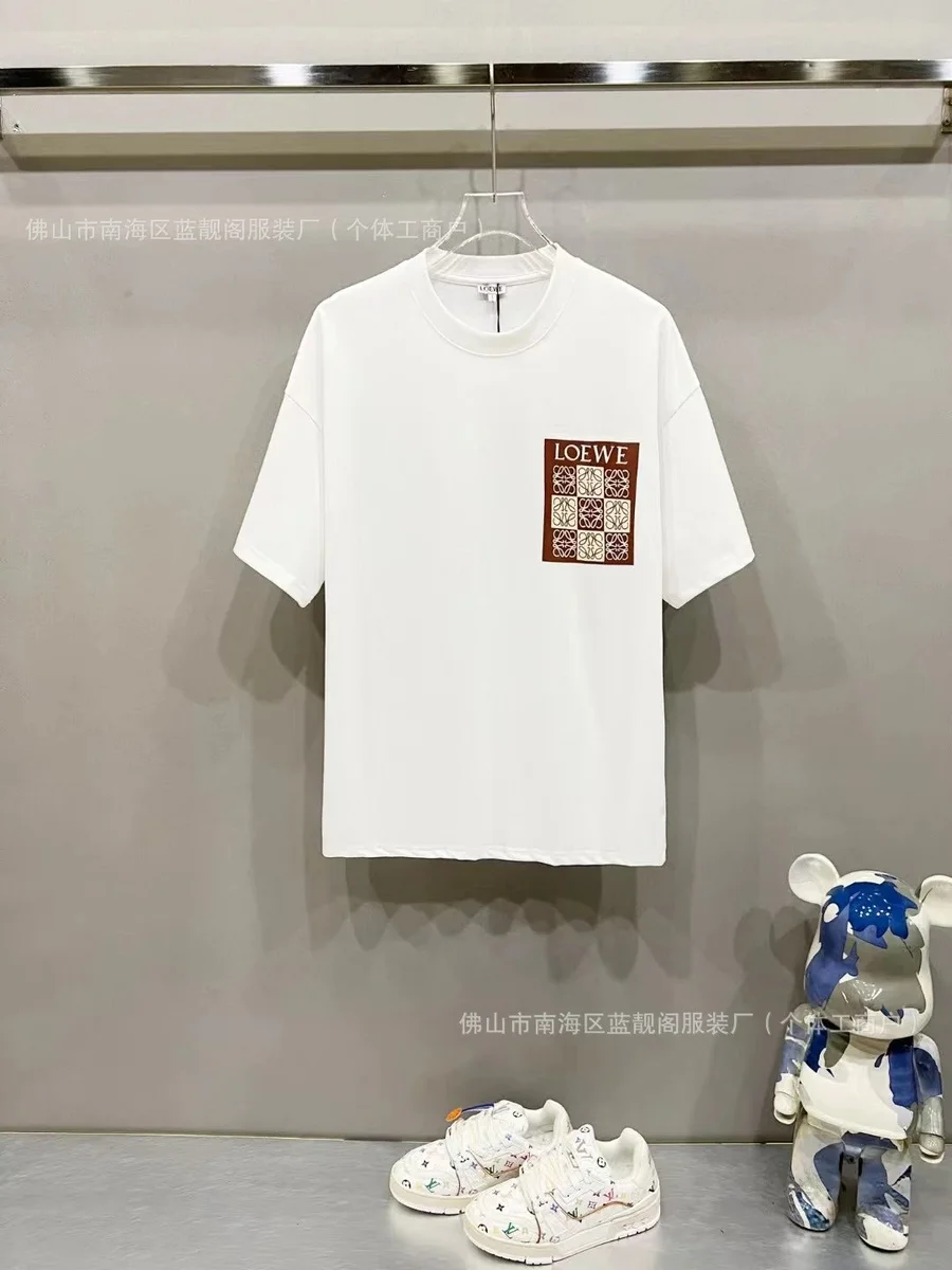 Loewe Loewe White Anagram Pocket T-Shirt White - 1
