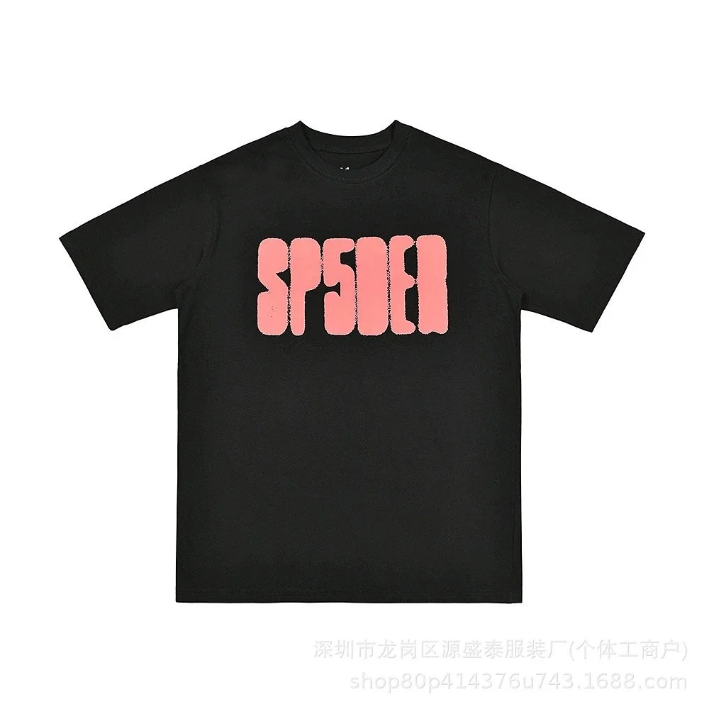Other Black SPIDER T-Shirt with Pink Logo Black - 1
