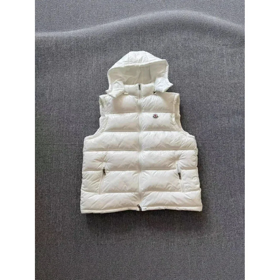 Moncler Maya White Puffer Vest