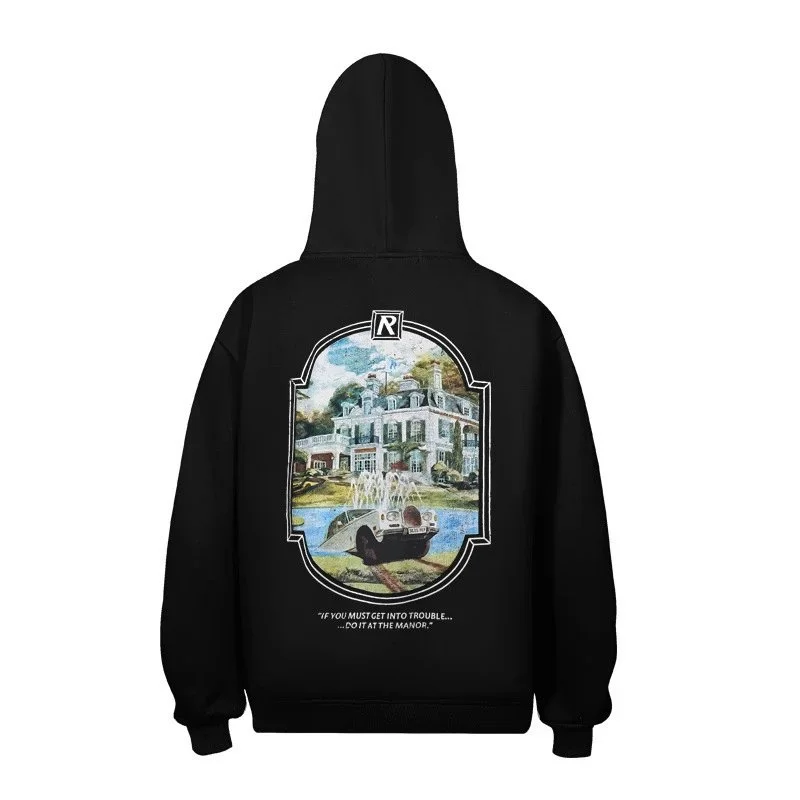 Other Black 'Manor' Hoodie Sweatshirt Black - 1