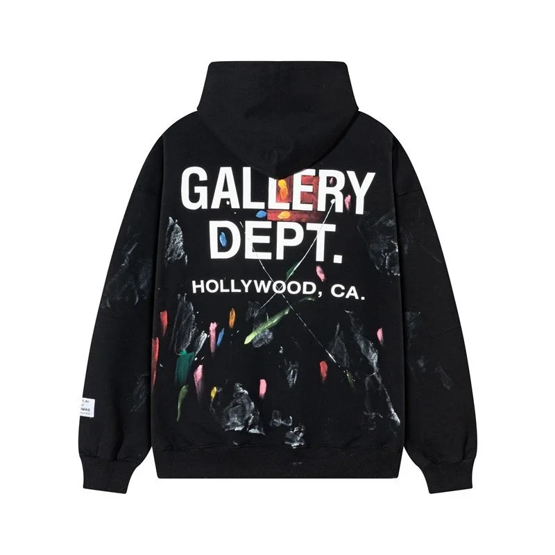 Gallery Dept. Gallery Dept. Art That Kills Black Hoodie Black - 1