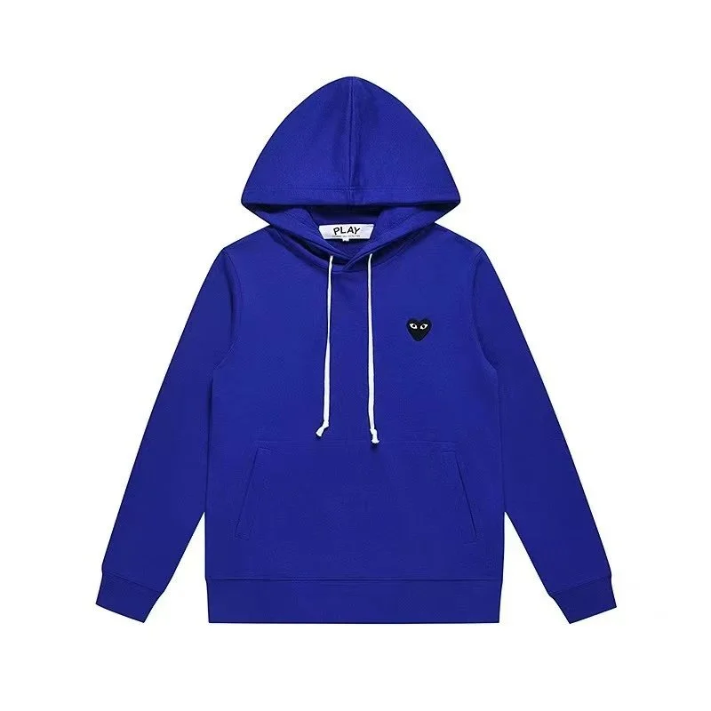 Comme des Garçons Comme des Garçons Play Blue Heart Hoodie Blue - 1