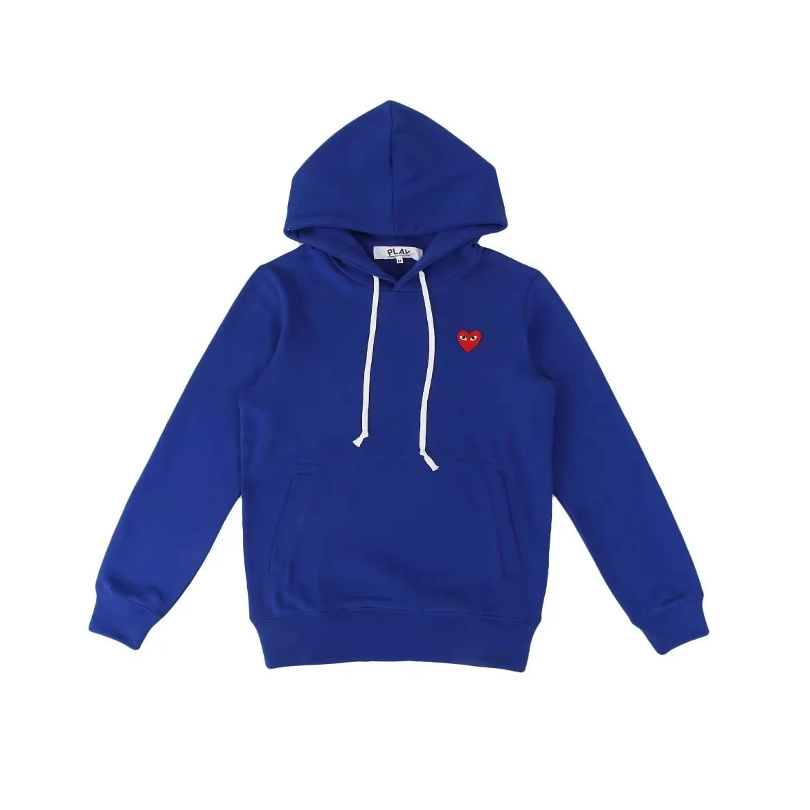 Comme des Garçons Comme des Garçons Play Blue Heart Hoodie Blue - 1