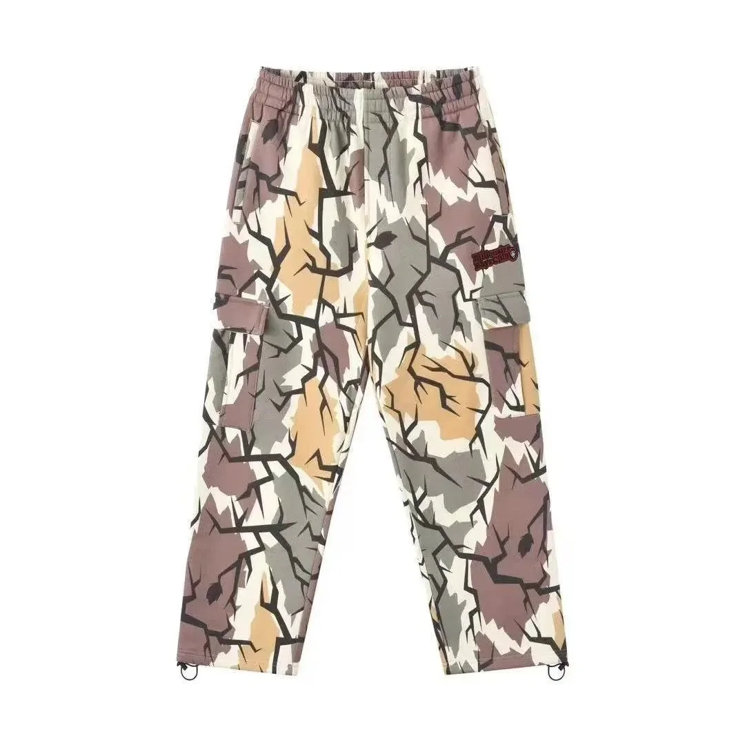 Other Unisex Cracked Camo Cargo Pants KS9008 Multicolor - 1