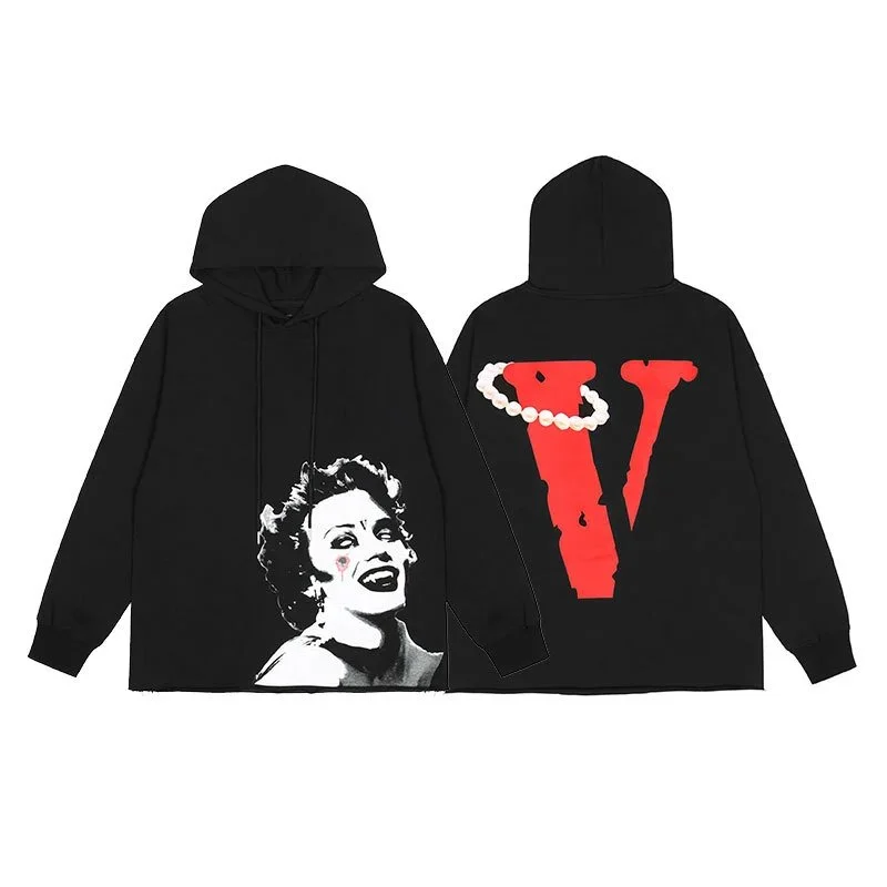 VLONE VLONE Black Marilyn Hoodie Black - 1
