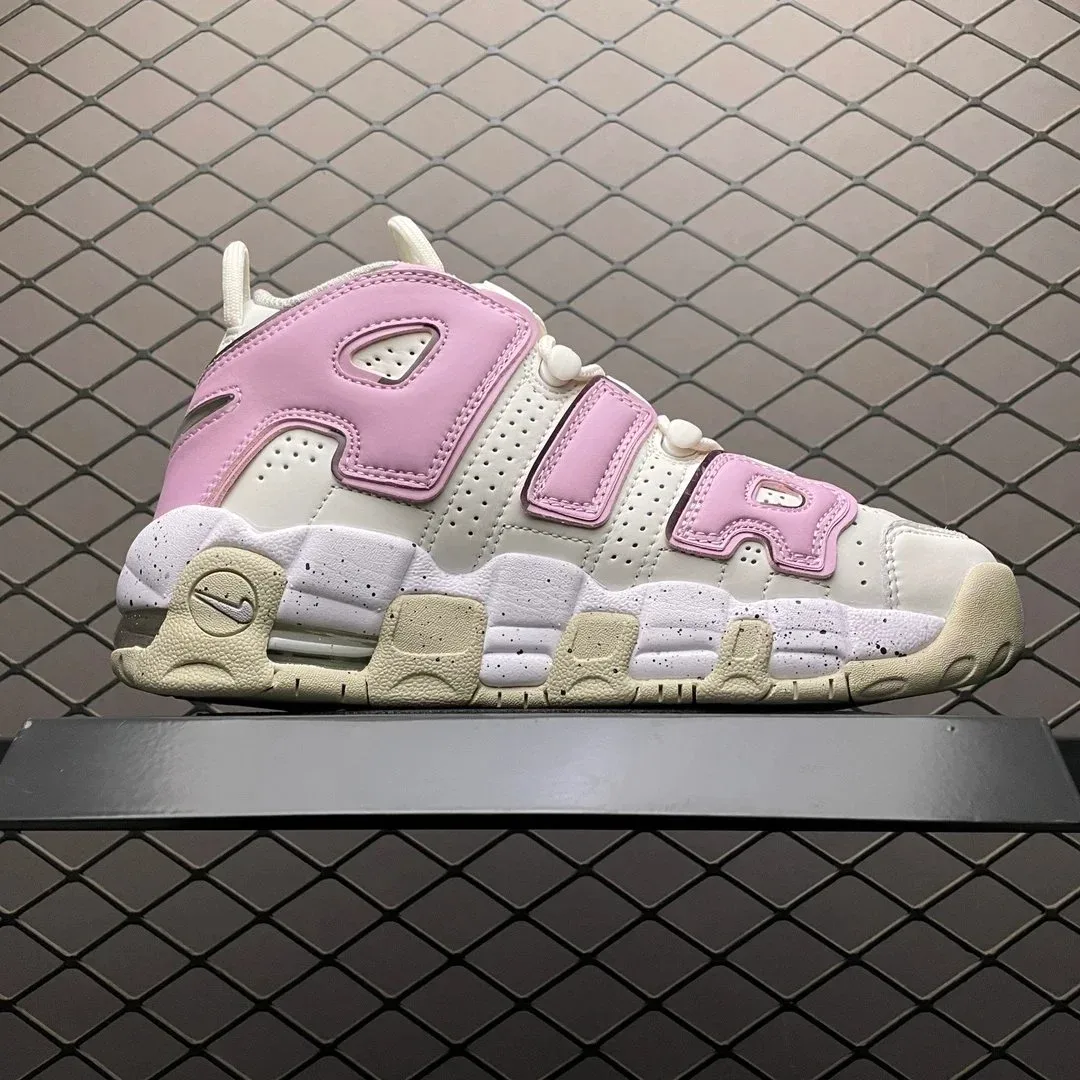 Nike Nike Air More Uptempo 'Pink/White' Sneakers Pink - 1