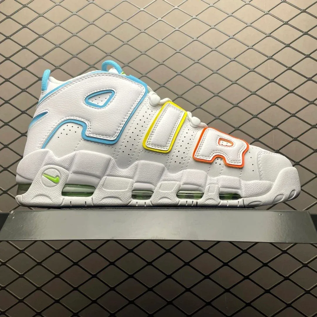 Nike Nike Air More Uptempo 'Triple Color' Sneakers White - 1
