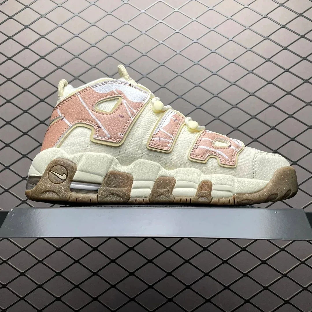 Nike Nike Air More Uptempo SK01-05113 Sail/Peach Glow Sneakers Beige - 1