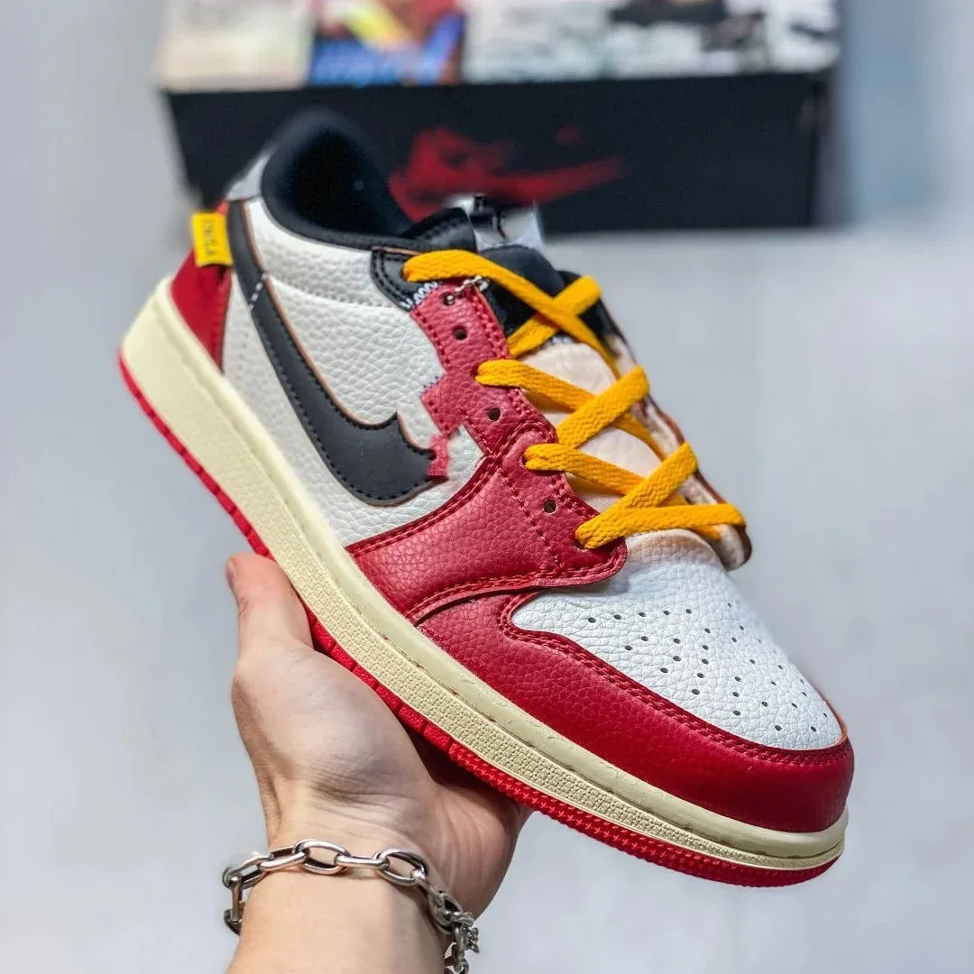 Jordan Nike Air Jordan 1 Low 'Chicago Red' Sneakers Red - 1