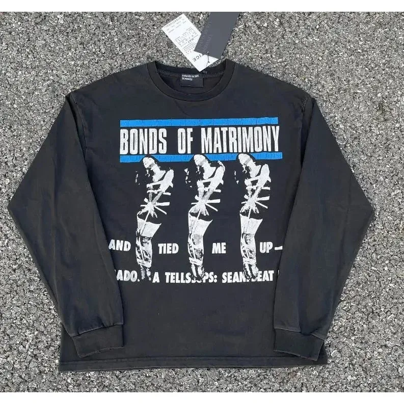 Other Black Bonds of Matrimony Long Sleeve T-Shirt Black - 1