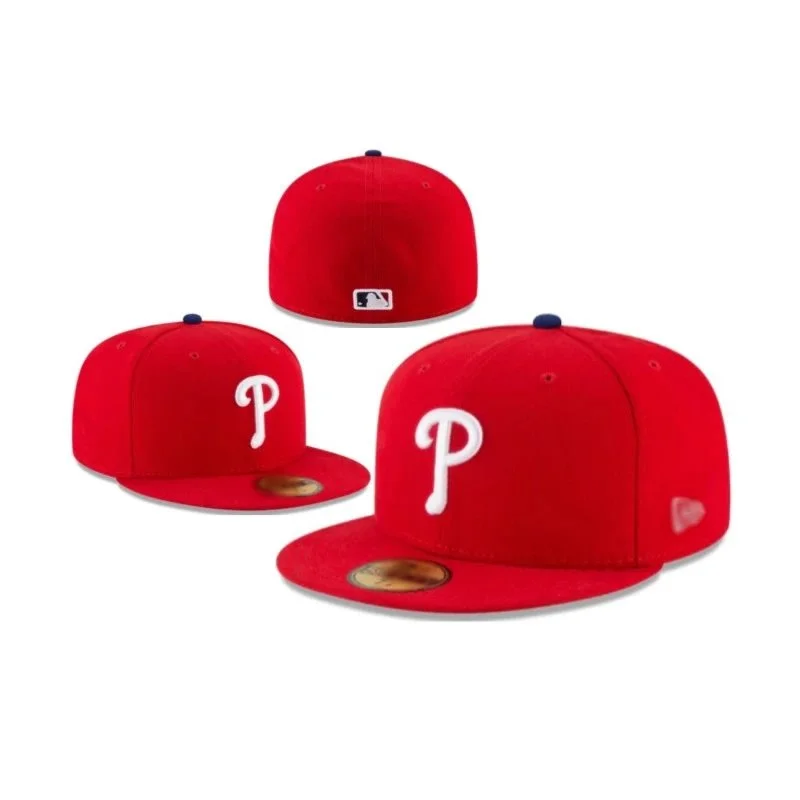 New Era New Era 59FIFTY Philadelphia Phillies Red Cap Red - 1