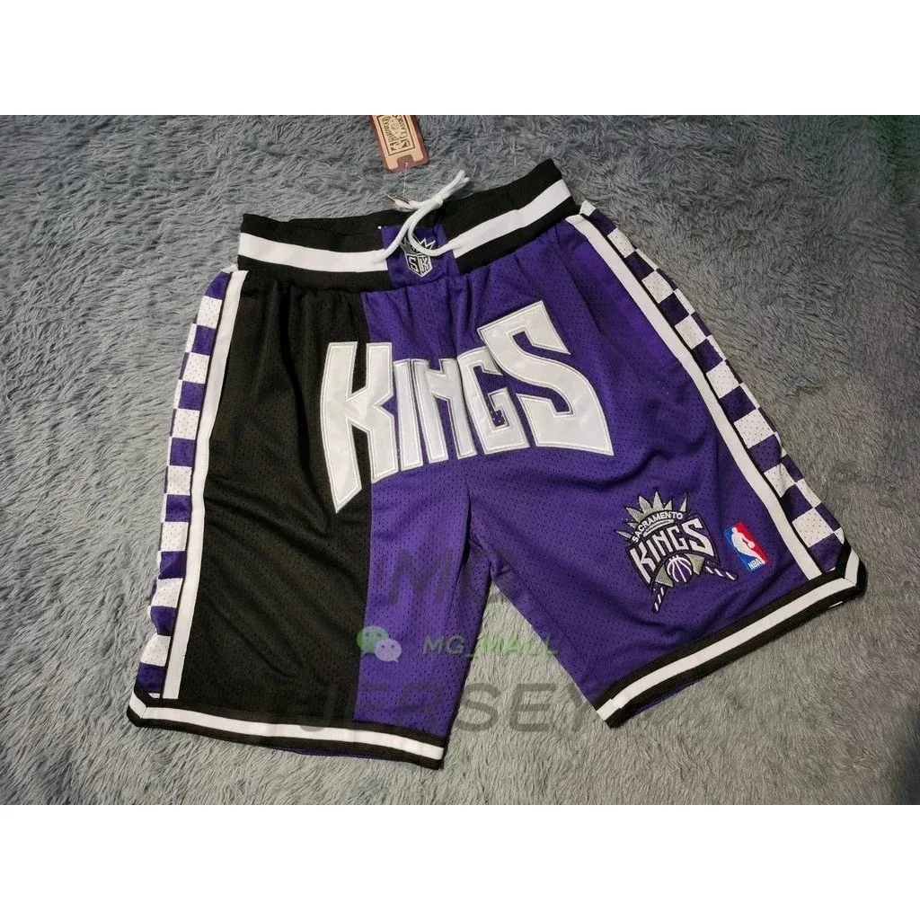 Other Sacramento Kings Split Shorts King Purple Black Purple - 1