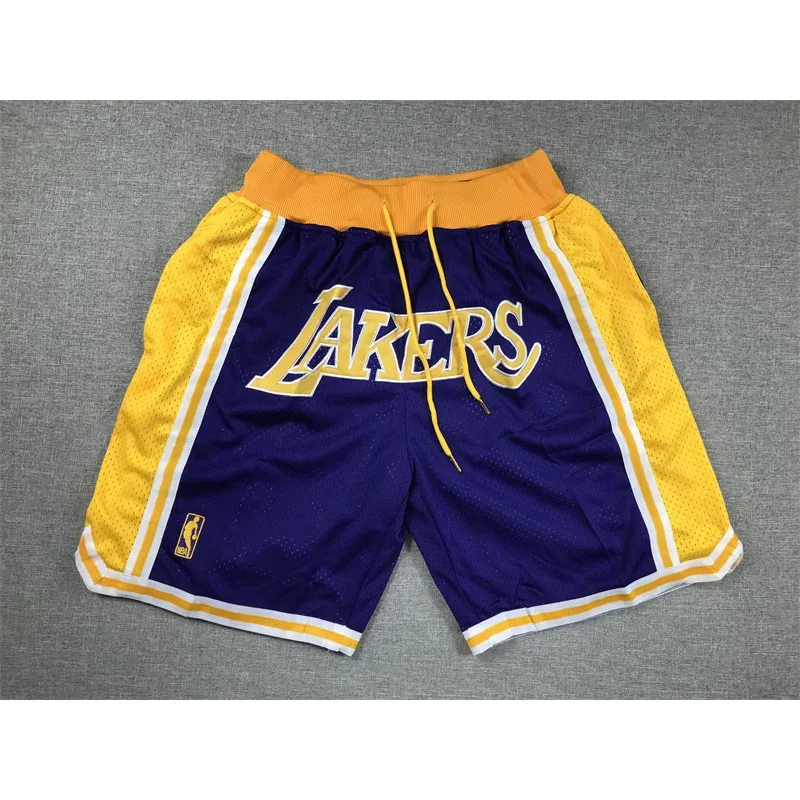 Other Lakers Purple & Gold Basketball Shorts Purple - 1