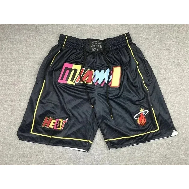 Other Miami Heat Basketball Shorts Black Black - 1