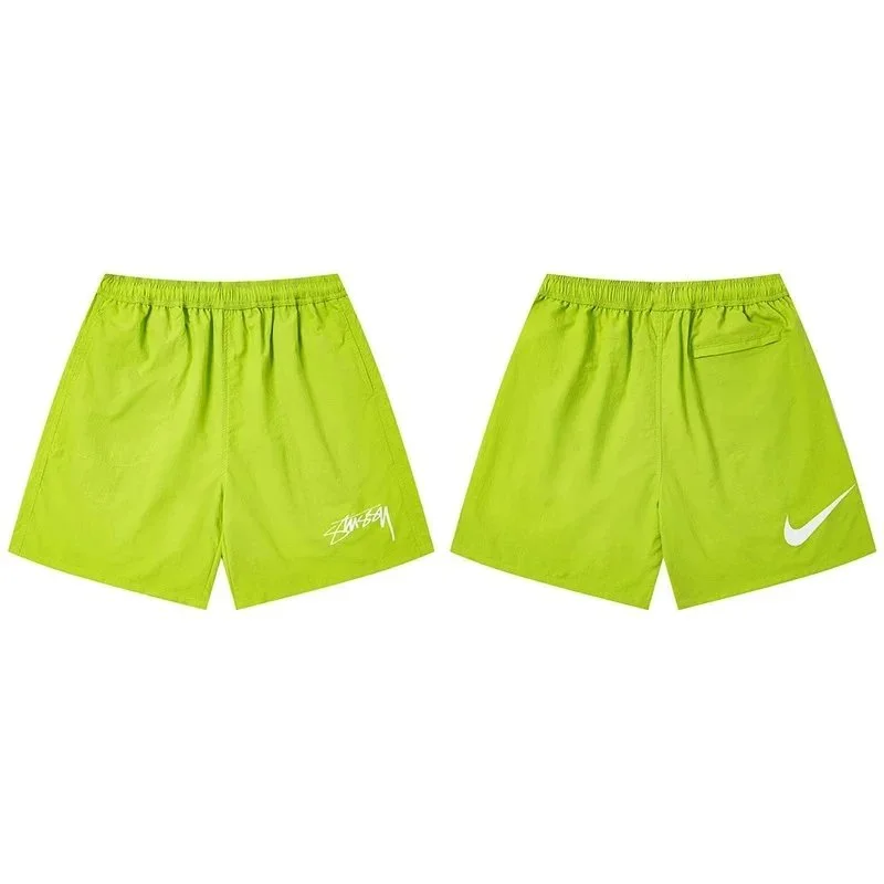 Nike Nike Stussy Lime Green Shorts Green - 1