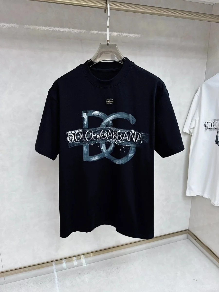 Dolce & Gabbana Dolce & Gabbana DG Logo Black T-Shirt Black - 1