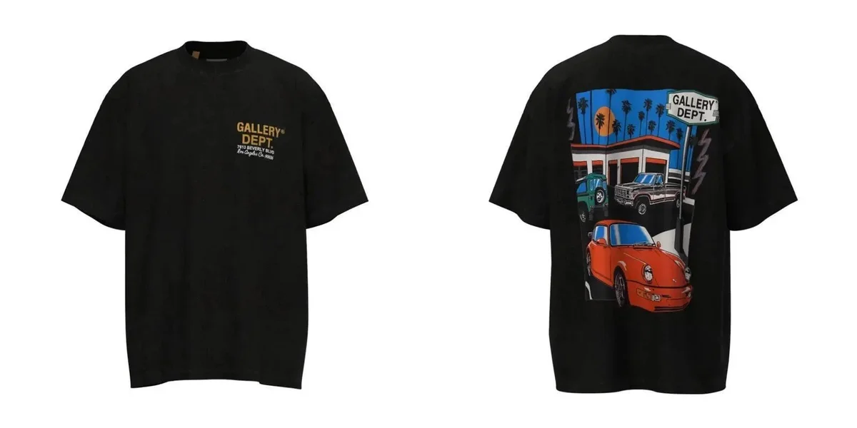 Gallery Dept. Gallery Dept. Art That Kills Black T-Shirt Black - 1
