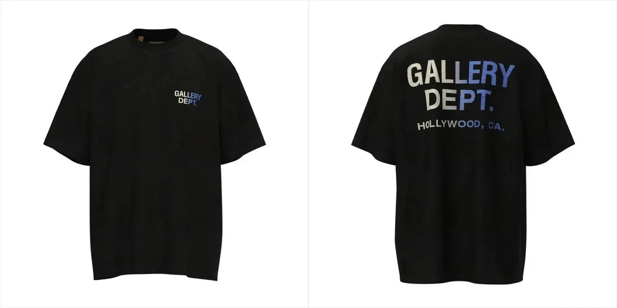 Gallery Dept. Gallery Dept. Hollywood T-Shirt Black Black - 1