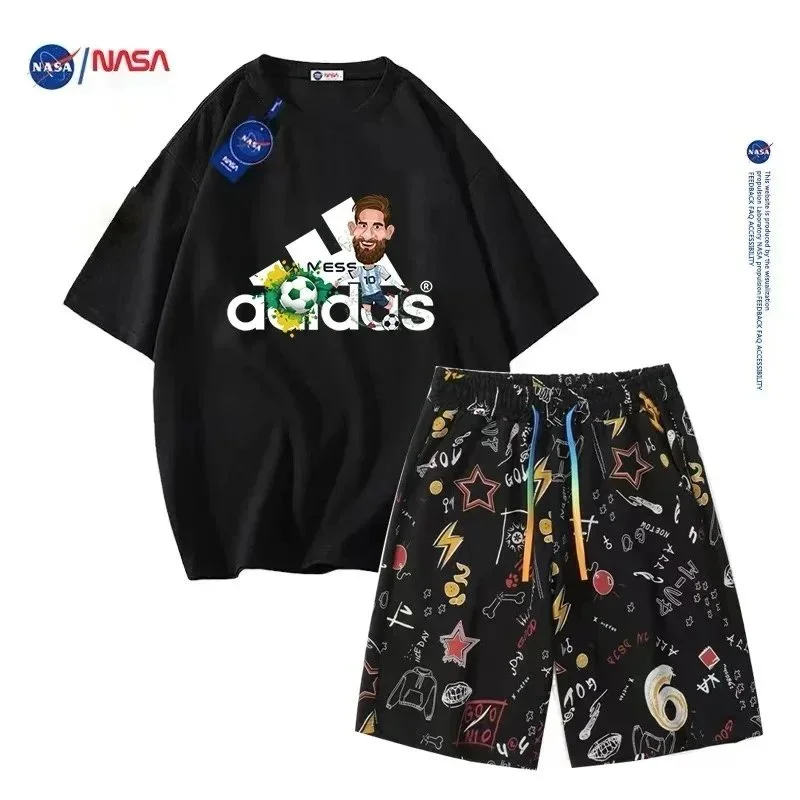 Adidas Adidas Messi NASA Black Co-ord Set Black - 1