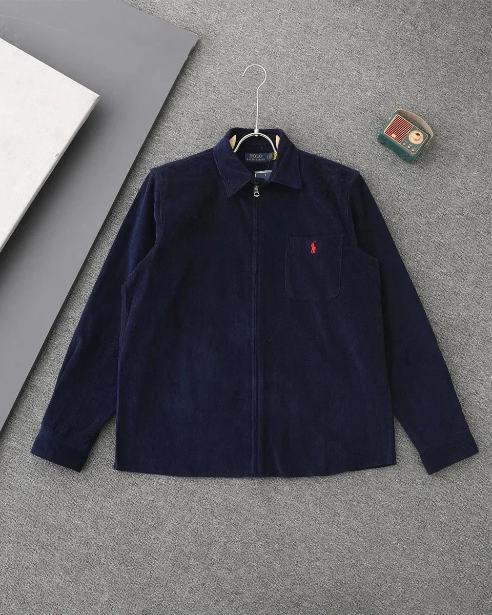 Polo Ralph Lauren Polo Ralph Lauren Classic Logo Navy Corduroy Jacket Navy - 1