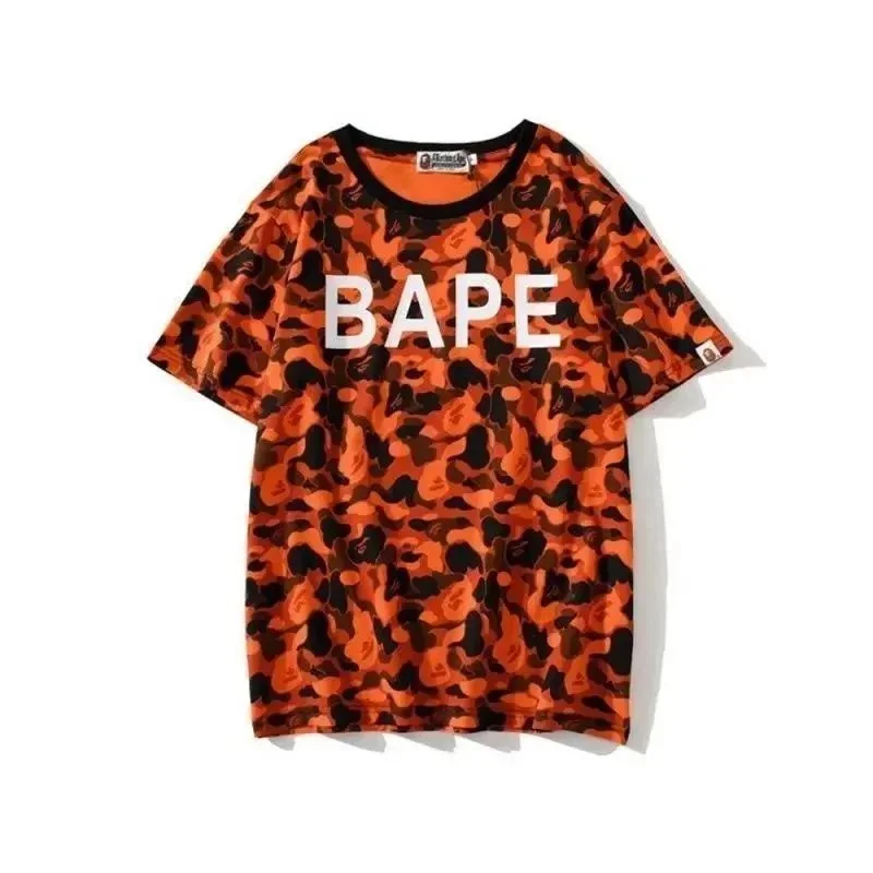 A Bathing Ape A Bathing Ape BAPE STA Orange Camo T-Shirt Orange - 1