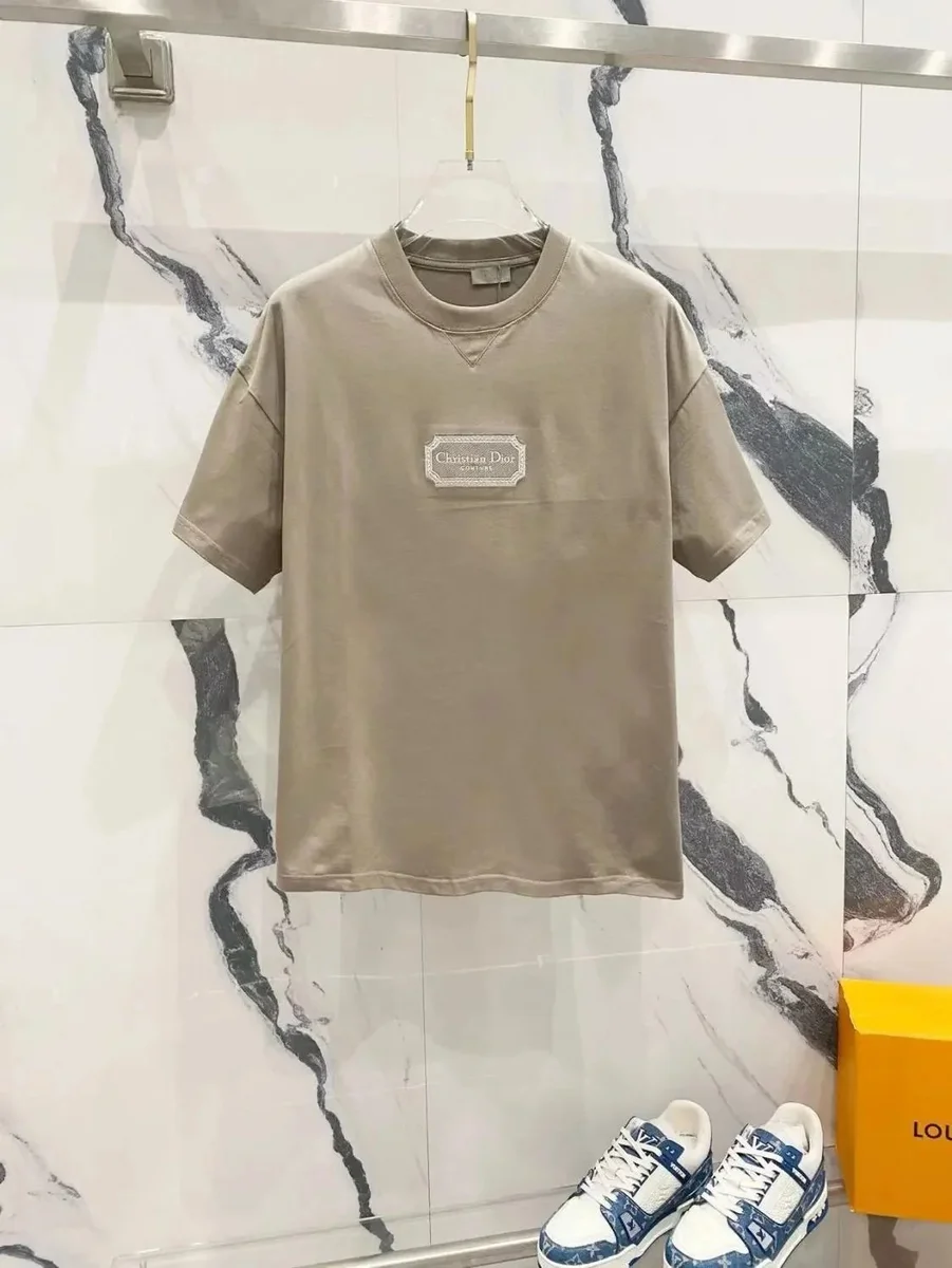 Dior Christian Dior Beige Logo T-Shirt Beige - 1