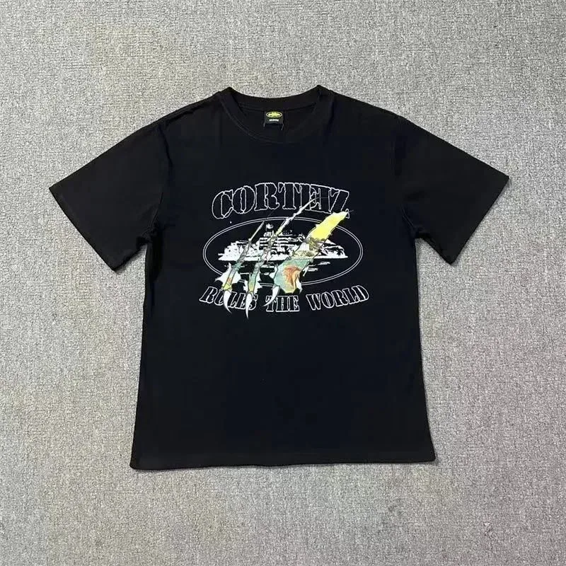Other Black 'Cortez Rules the World' T-Shirt Black - 1