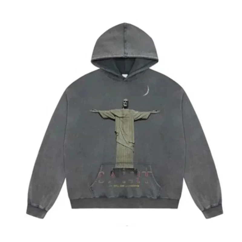Other Christ the Redeemer Hoodie Grey Grey - 1