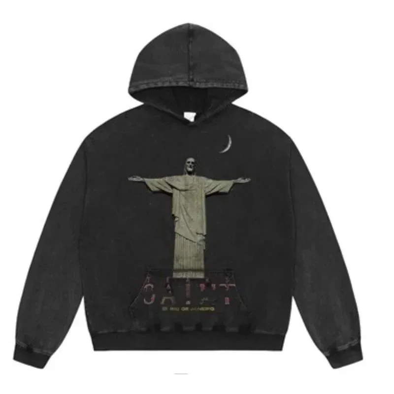 Other Saint Christ the Redeemer Hoodie Black Black - 1