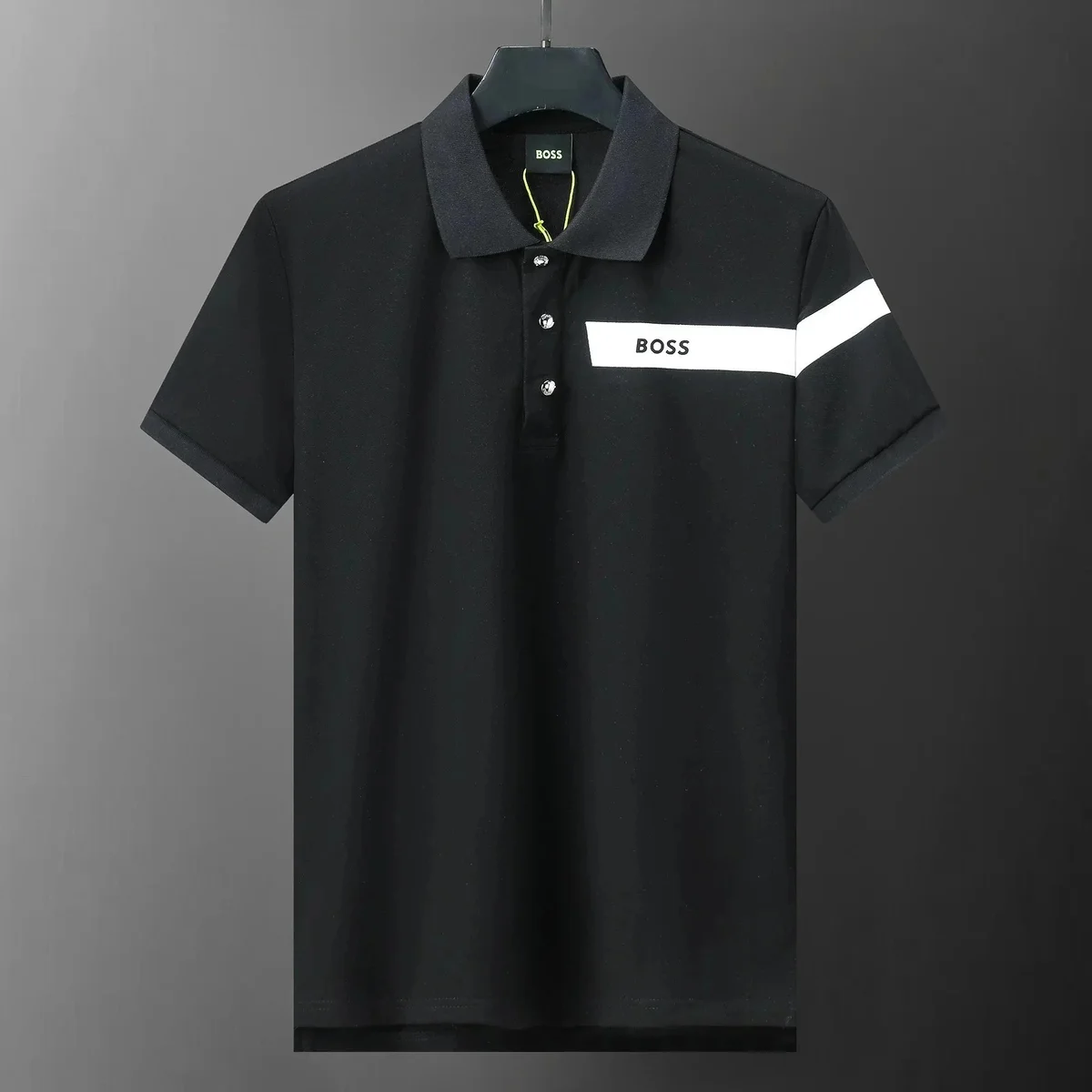 Hugo Boss Hugo Boss Black & White Polo Shirt Black - 1