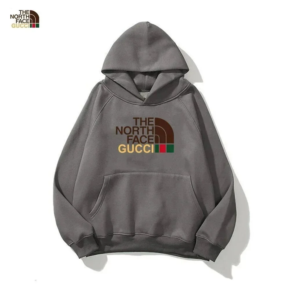 The North Face The North Face x Gucci Grey Hoodie Grey - 1